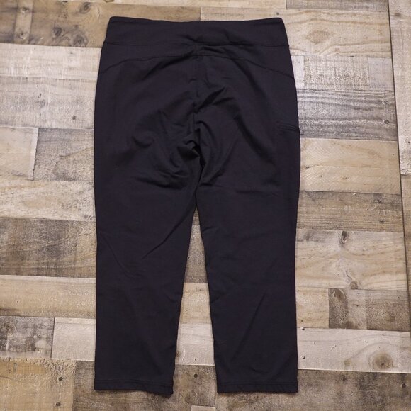 Duluth Trading Co Black Leggings with High Waistband and Stretchy Material - Picture 9 of 10